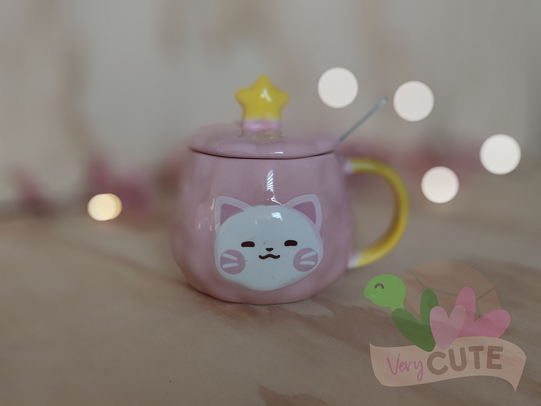 Tazón Gatito y Estrella 2