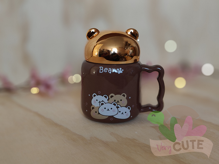 Tazón Osito Tapa Dorada 1