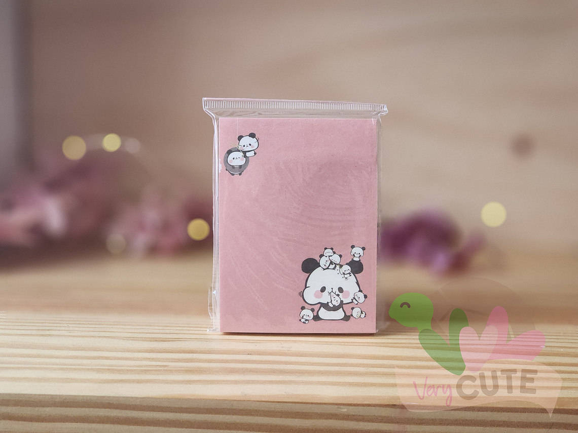  Tacos Post-it Diseño Panda 1