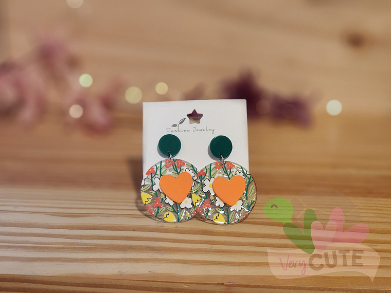  Aros Flores y Corazón 1