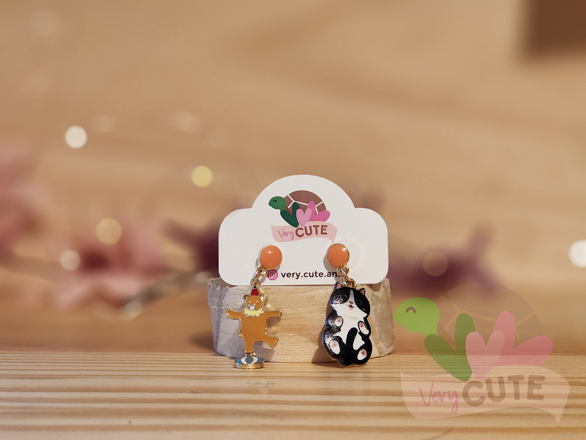 Aros Mixtos Gatito y Oso 2