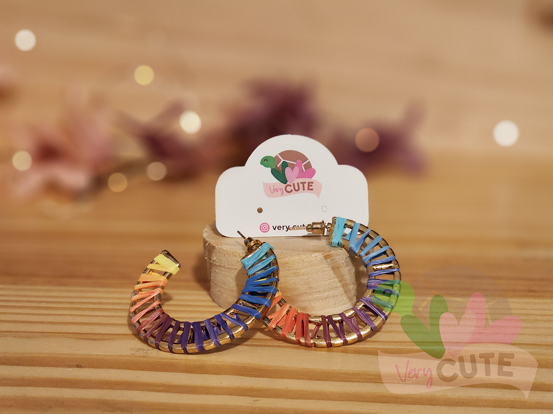 Aros Argolla Arcoiris 1