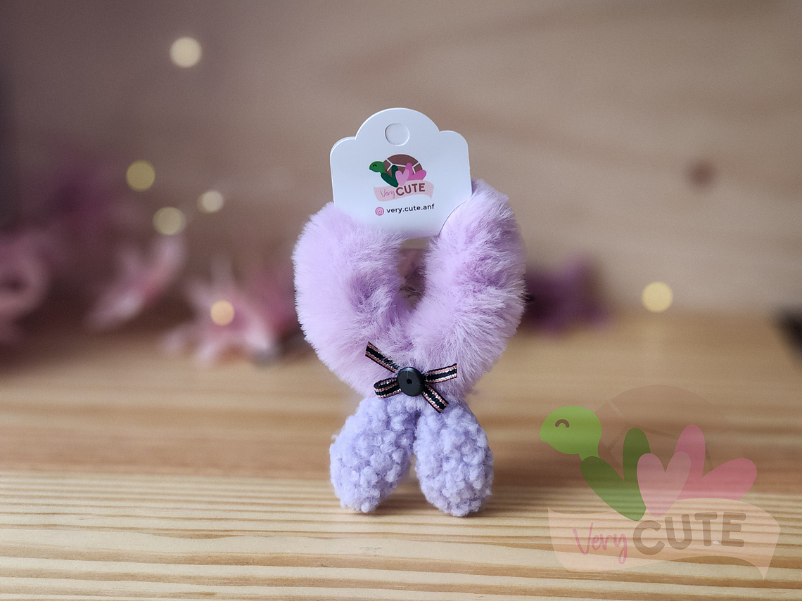 Colet Peludo - Oreja Conejito con Cinta 1