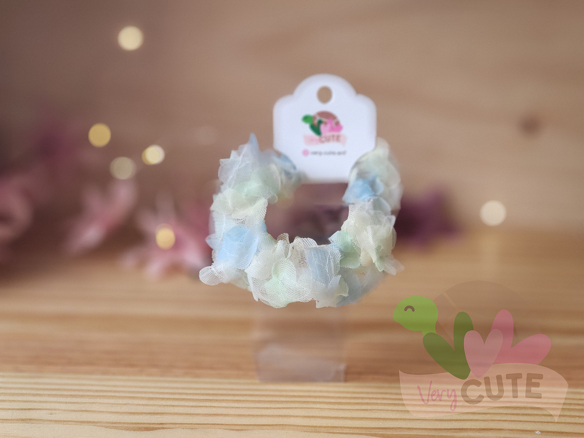 Colet Tul  - Tonos Verde Agua 1