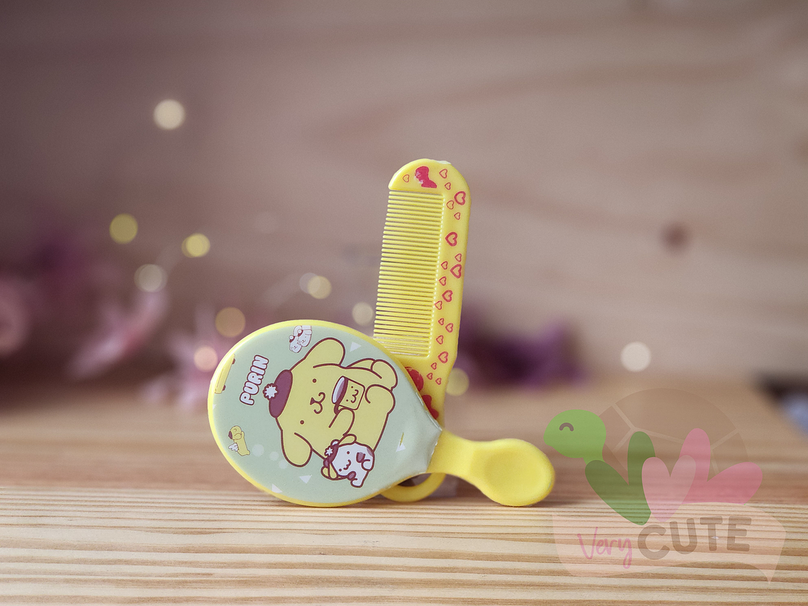 Set Peine y Espejo Niñita - Diseños Personajes Sanrio 1