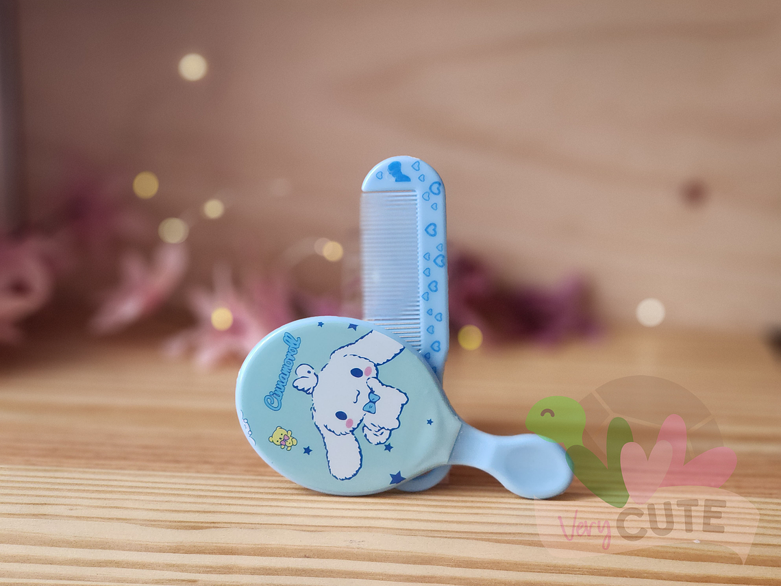 Set Peine y Espejo Niñita - Diseños Personajes Sanrio 3