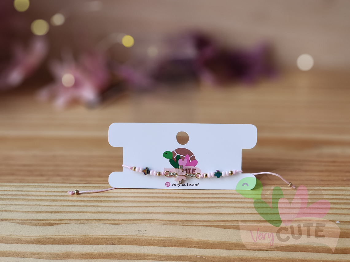 Pulsera Cordón - Mariposa Cruz 1