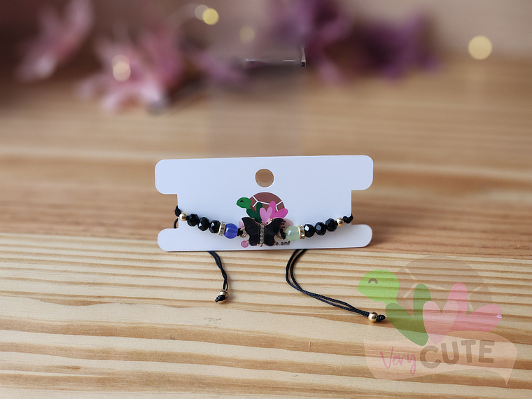 Pulsera Cordón Mariposa - Varios Colores 4