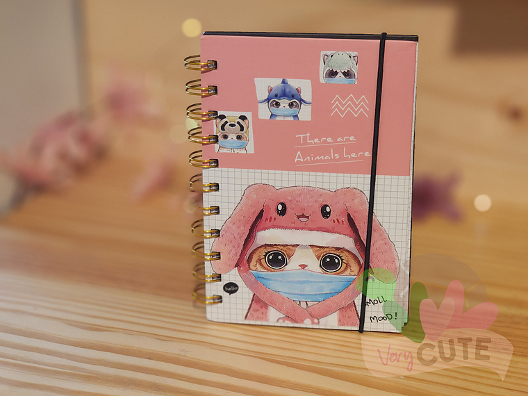 Libreta Gatos - Varios Diseños 4