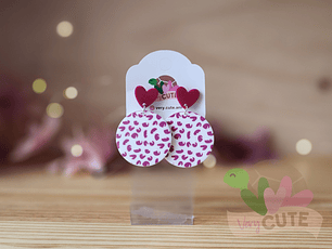 Aros Círculo - Texturas y Corazón