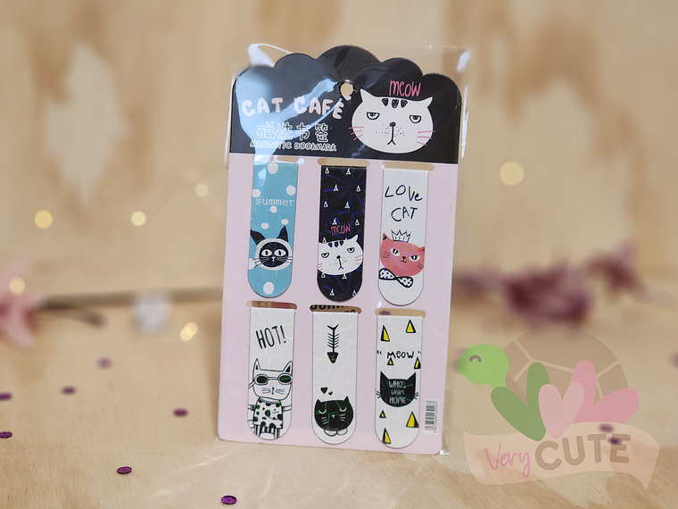  Marcadores de Páginas Magnéticos - Varios Diseños  3