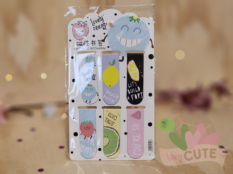  Marcadores de Páginas Magnéticos - Varios Diseños  4