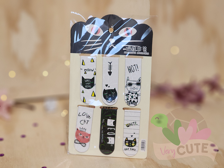  Marcadores de Páginas Magnéticos - Varios Diseños  2