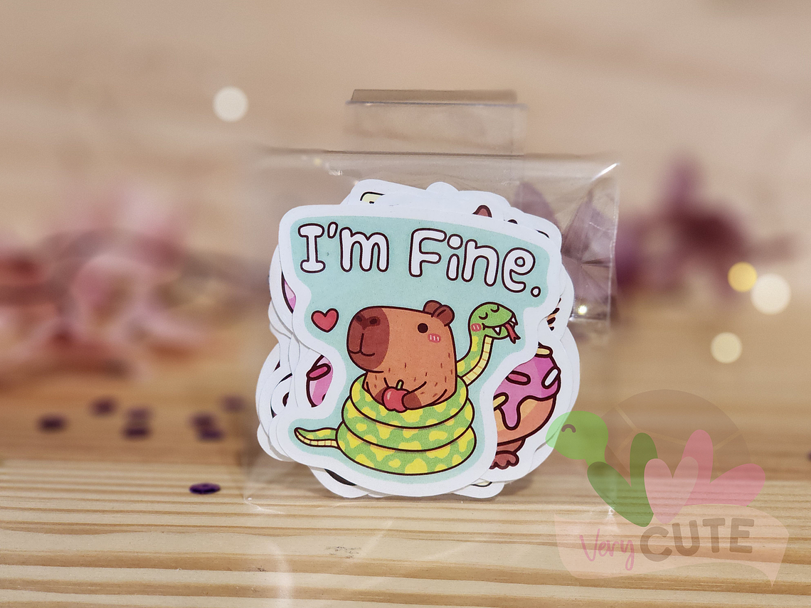 Stickers Capybara 1
