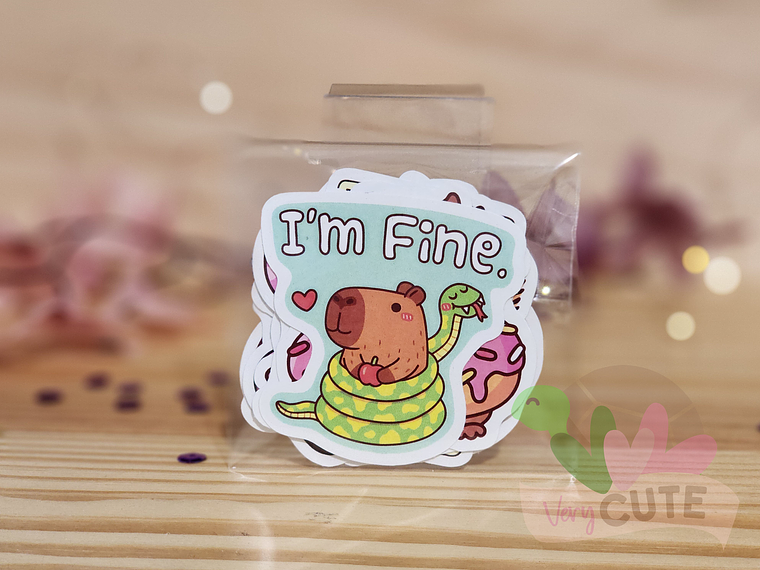 Stickers Capybara 1
