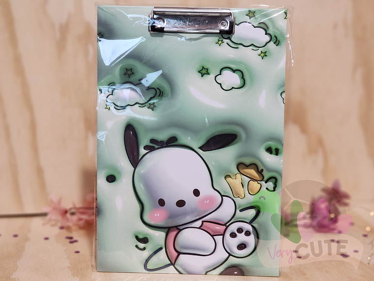 Tabla Sujeta papel - Personajes Sanrio 1