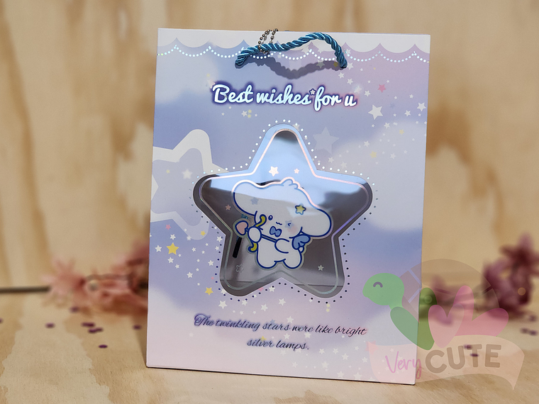 Bolsa Regalo Celeste y Plateado 2