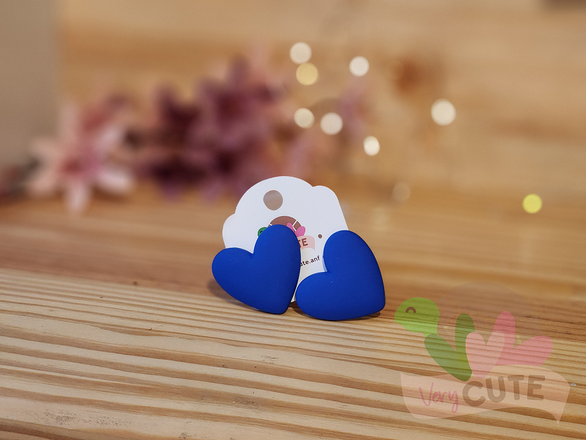 Aros Corazón Engomado Grande 2