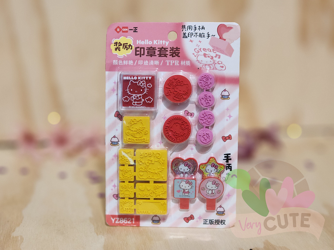 Juego de Timbres Personajes Sanrio 1