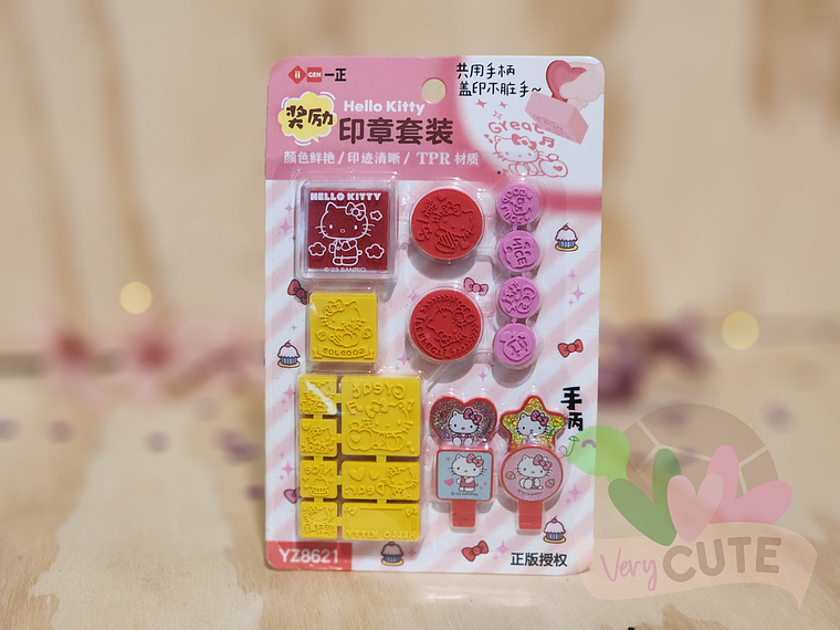 Juego de Timbres Personajes Sanrio 1