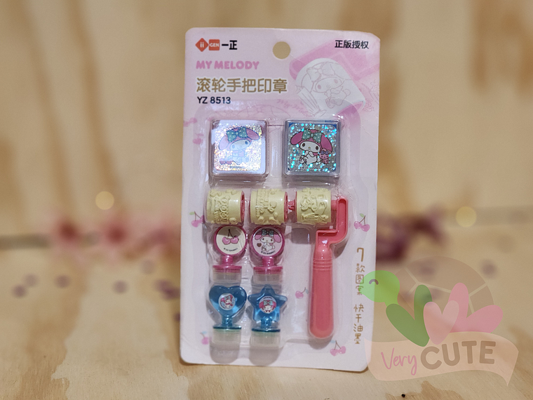 Juego de Timbres Personajes Sanrio 2