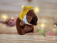 Llavero Peluche Capybara - Gorros Animales - Miniatura 4