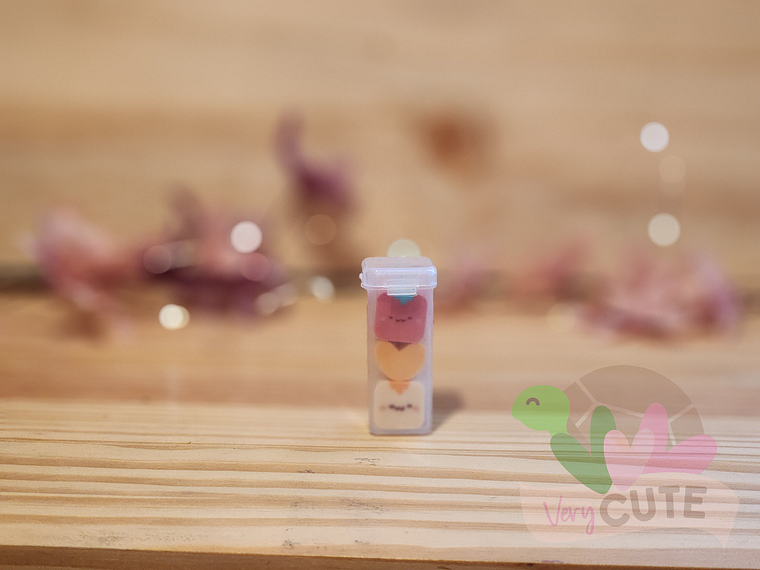 Set de 3 Mini Gomas de Borrar 1