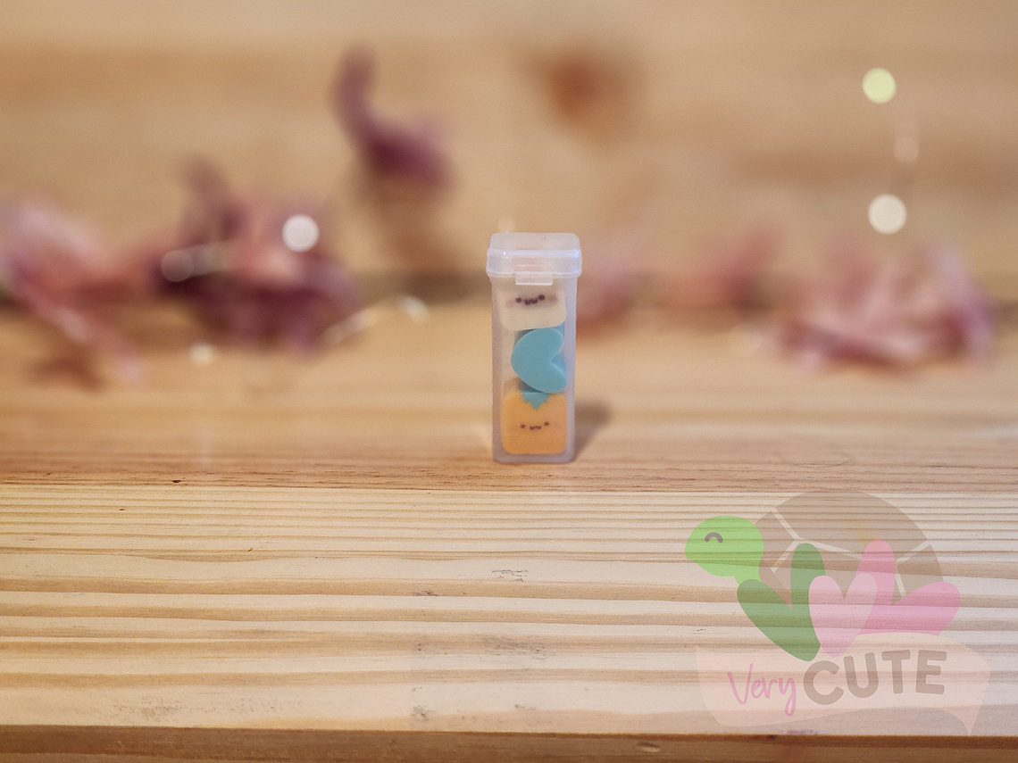 Set de 3 Mini Gomas de Borrar 4