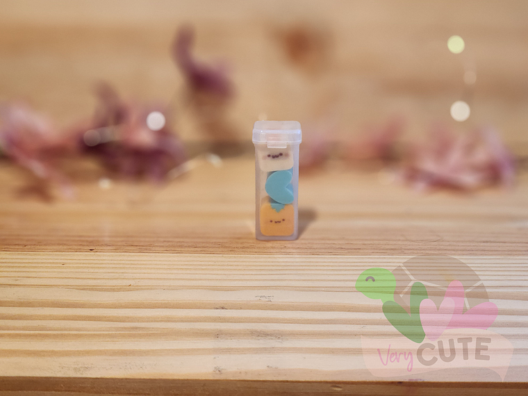 Set de 3 Mini Gomas de Borrar 4