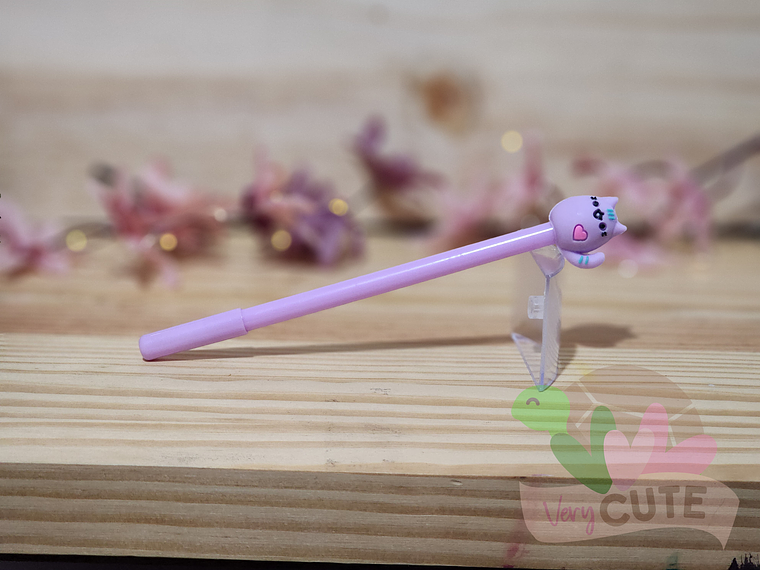 Lapiz Tinta Diseño Pusheen 3