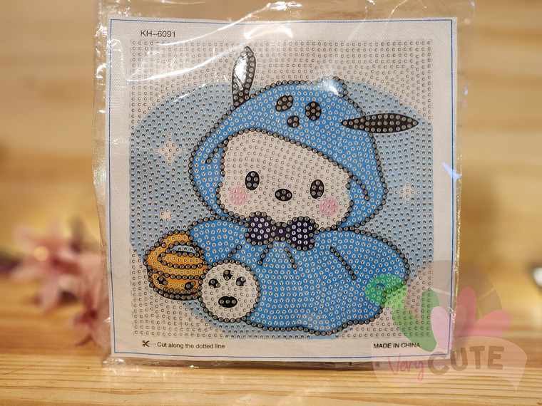 Set Pintura con Diamantes Sin Marco - Pochacco 2