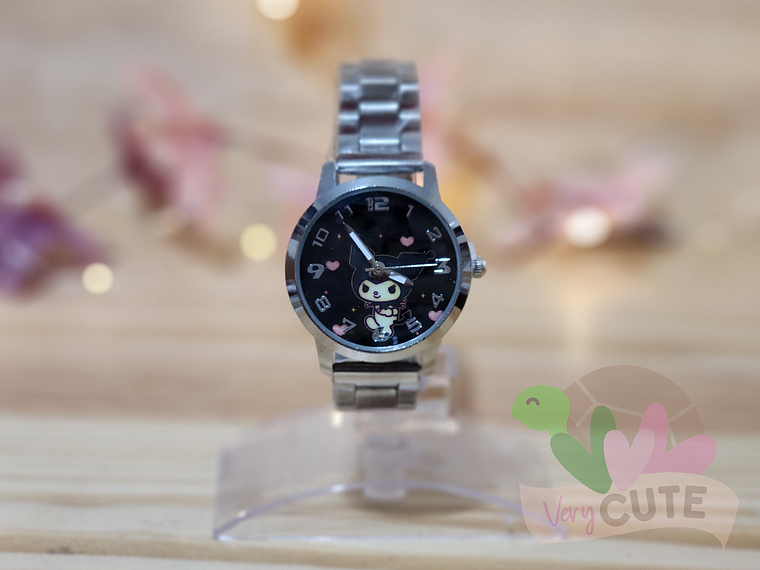 Reloj Metálico - Kuromi 1