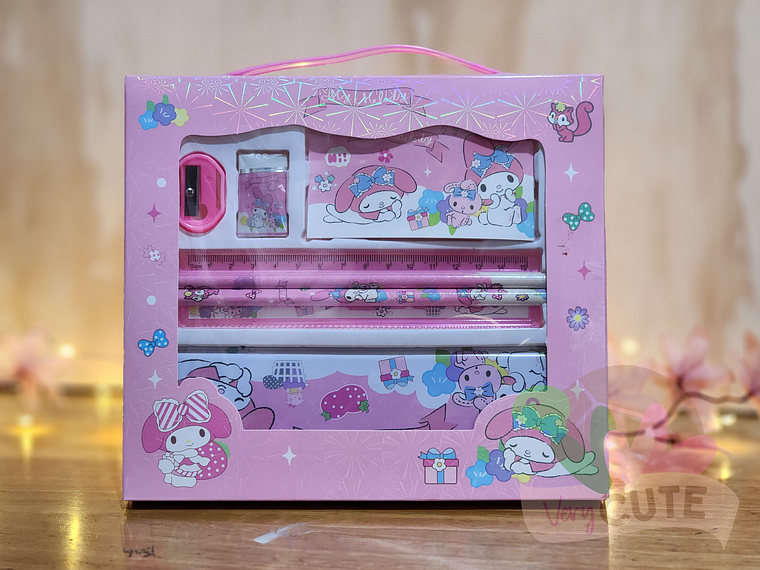 Set Papelería Kawaii  - Personajes Sanrio 1