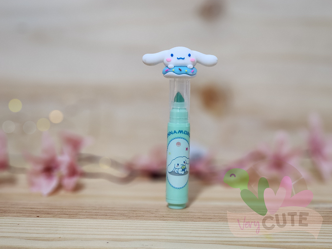 Destacador Fluorecente con Tapa de personajes Sanrio 3