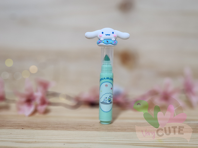 Destacador Fluorecente con Tapa de personajes Sanrio 3