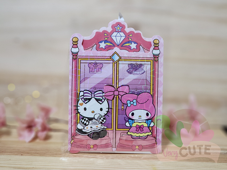 Juego de Vestir de Papel - Personajes Sanrio 1