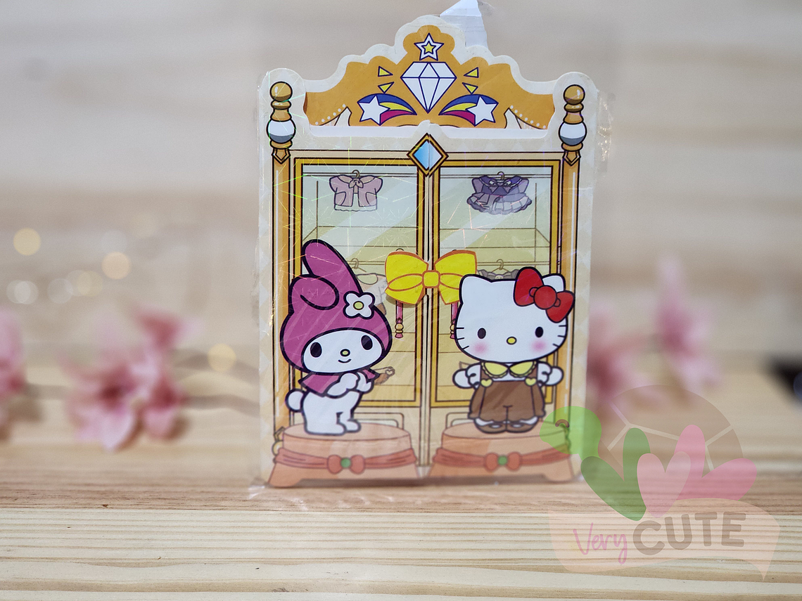Juego de Vestir de Papel - Personajes Sanrio 4