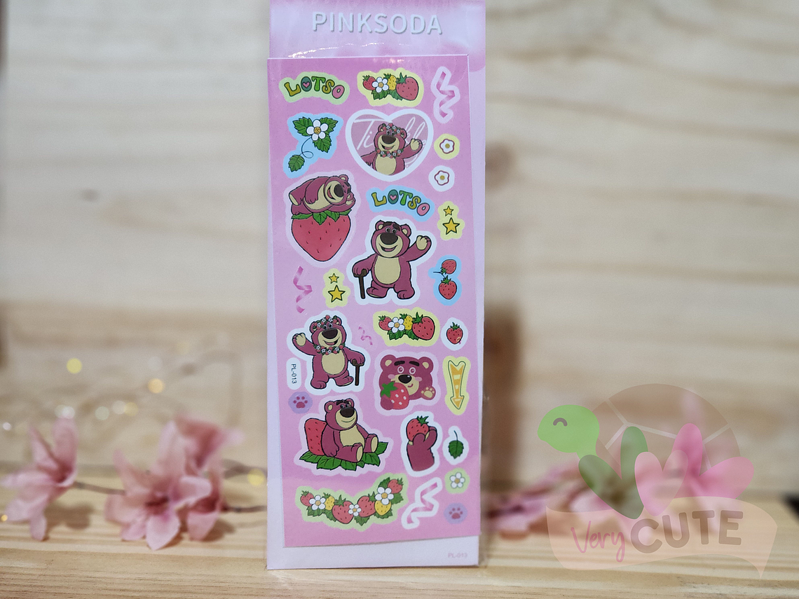 Lamina de Stickers Personajes Sanrio 5