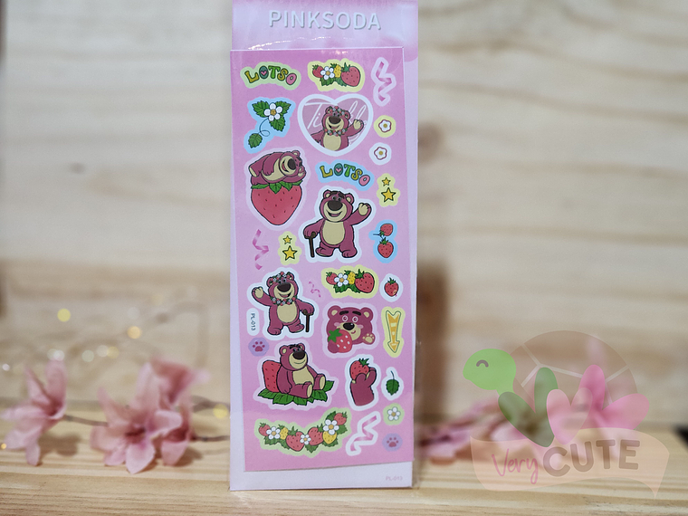 Lamina de Stickers Personajes Sanrio 5