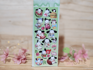 Lamina de Stickers Personajes Sanrio