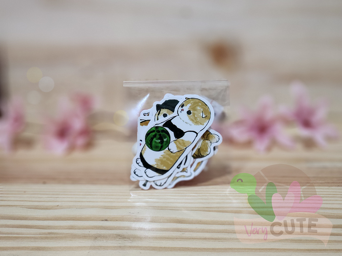 Stickers Gato Mofusand 1