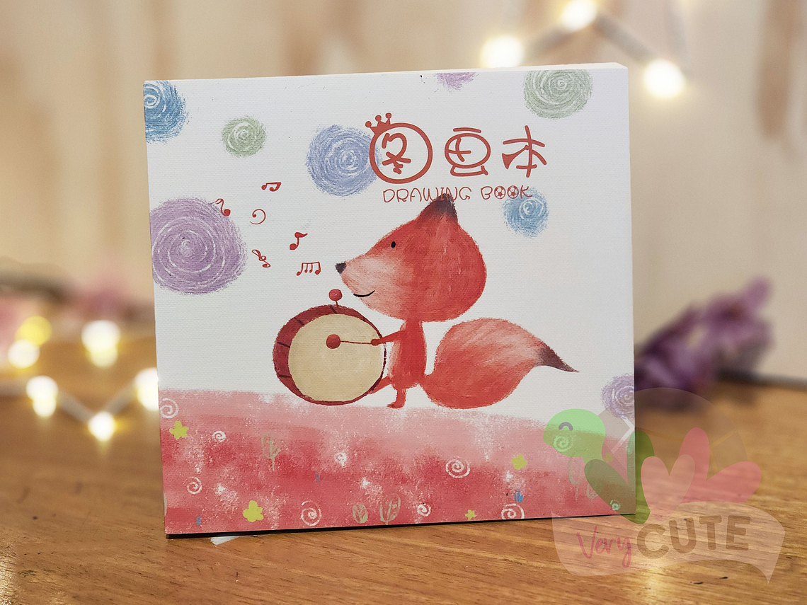  Croquera Cuadrada Diseños Animalitos 1