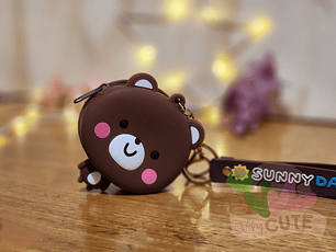  Llavero Monedero Animalitos Cute