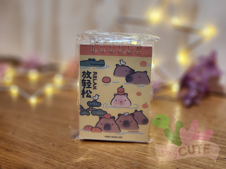  Minilibreta Capybara 2