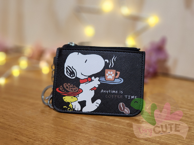 Monedero Tarjetero Snoopy 1