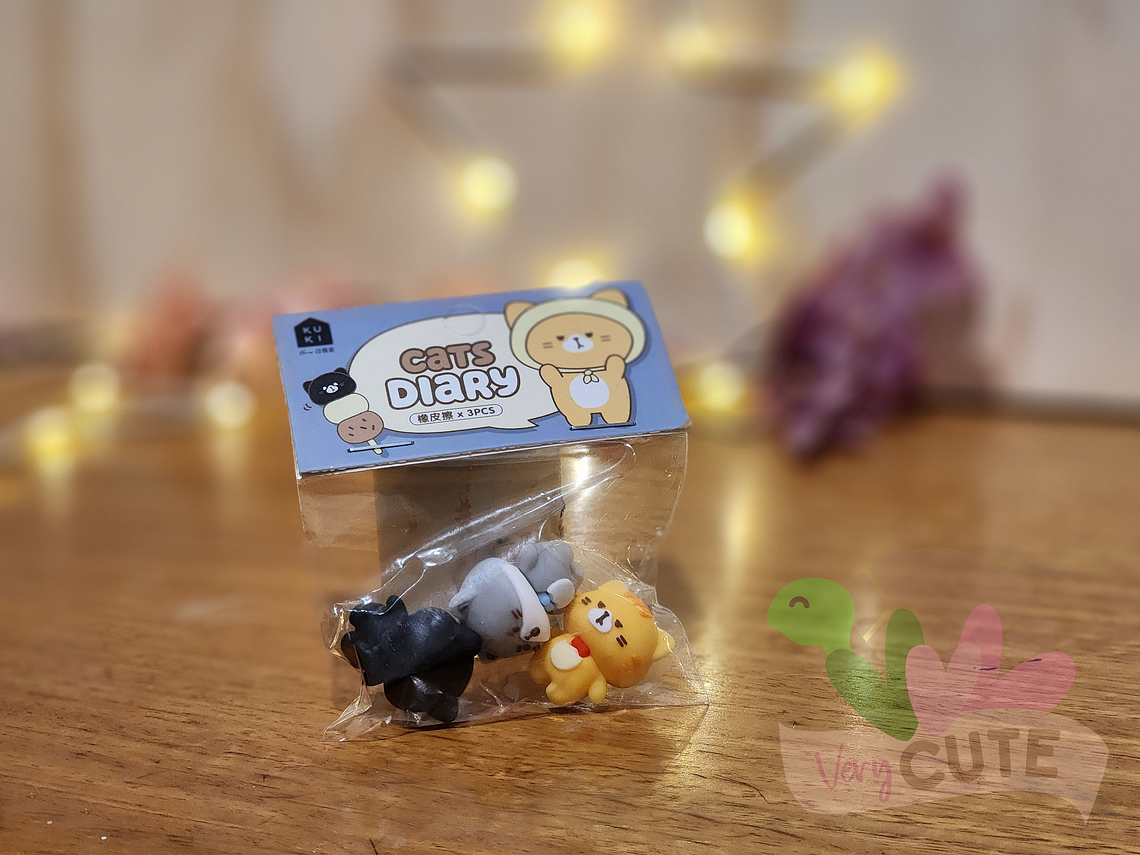 Set 3 gomas animalitos 2