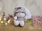 Llavero Peluche Conejito con Gorro - Miniatura 2