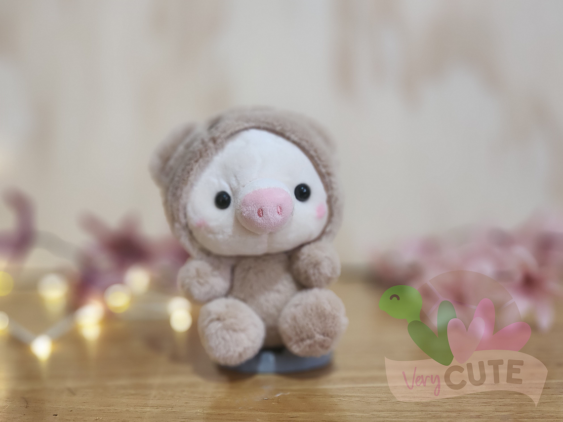 Llavero Peluche Chanchito Disfrazado  2