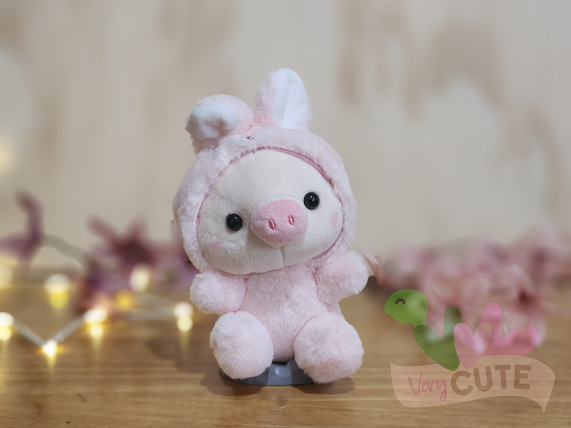 Llavero Peluche Chanchito Disfrazado  3