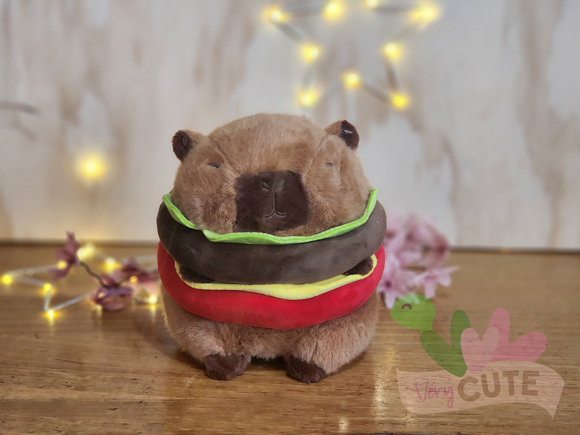 Peluche Capyburger 1